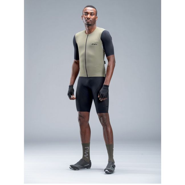 Northwave - Tricou ciclism maneca scurta pentru barbati Extreme short sleeved jersey - negru gri inchis