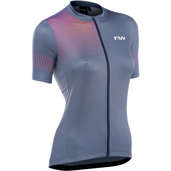 Northwave - tricou ciclism maneca scurta pentru femei Origin wmn jersey - mov albastru pastel irizat