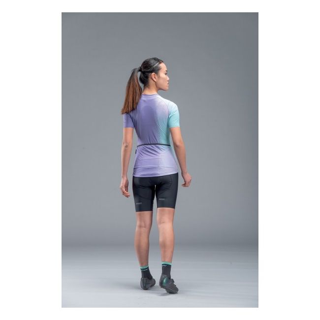 Northwave - tricou pentru ciclism cu maneca scurta pentru femei Blade Women Jersey - alb albastru deschis pastel