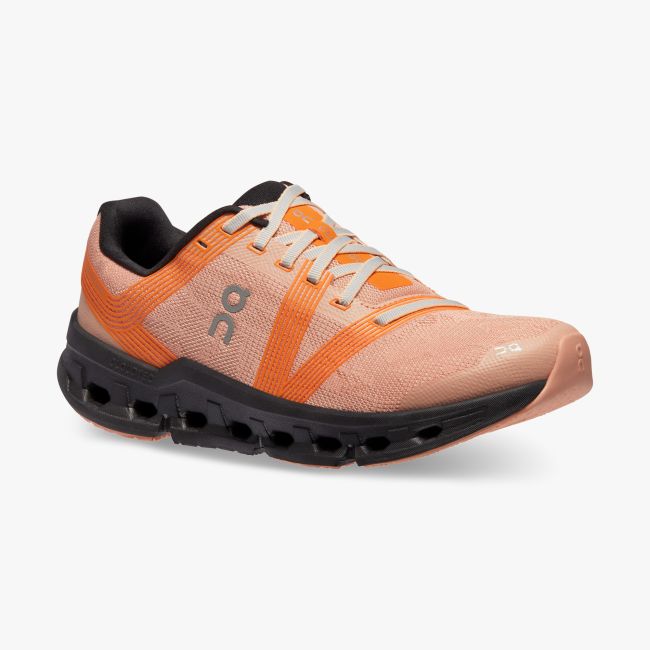 On Cloudgo - pantofi alergare pentru femei - portocaliu Rose negru Magnet