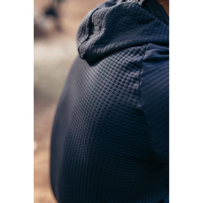 Northwave - bluză ciclism mânecă lungă Route Knit Hoodie - negru