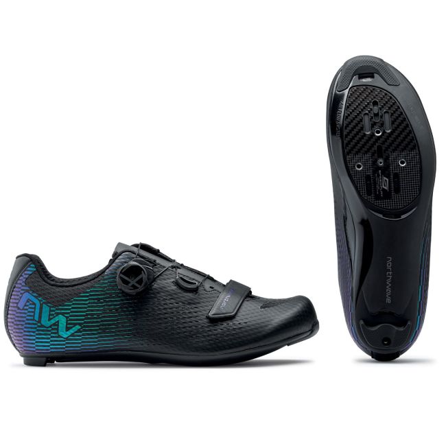 Northwave - pantofi ciclism sosea Storm carbon 2 shoes - negru irizat