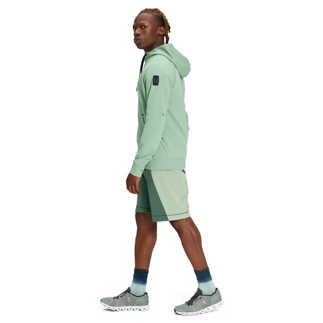 On Cloud - hanorac cu fermoar pentru barbati Zipped Hoodie - verde deschis mosc