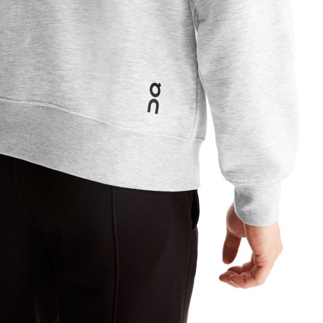 On Cloud - hanorac sport pentru barbati On Club Hoodie - gri deschis crater