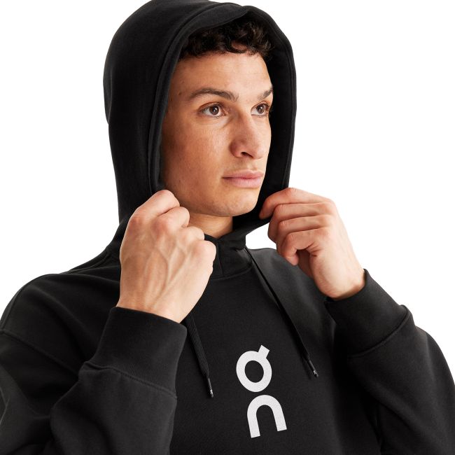 On Cloud - hanorac sport pentru barbati On Club Hoodie - negru