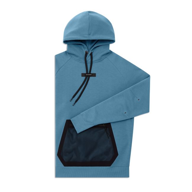 On Cloud - hanorac sport pentru barbati On M Hoodie - albastru stellar negru