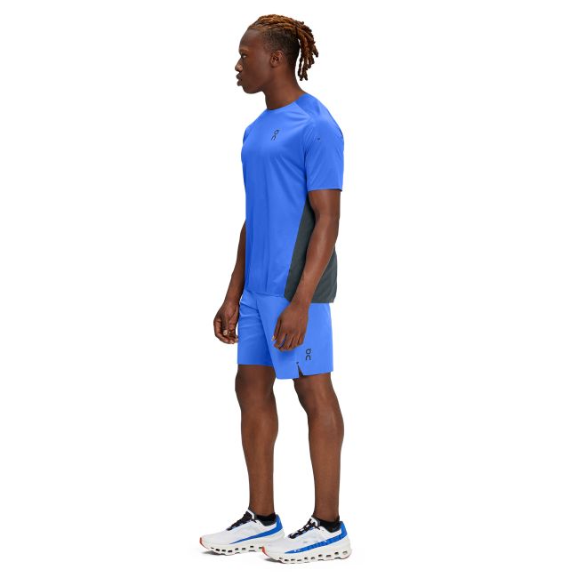 On Cloud - tricou maneca scurta pentru barbati Performance-T shirt - albastru cobalt negru