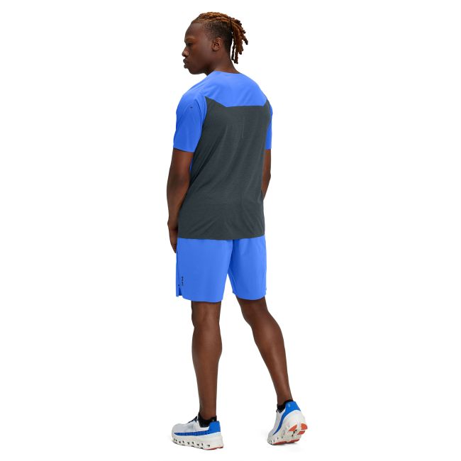 On Cloud - tricou maneca scurta pentru barbati Performance-T shirt - albastru cobalt negru