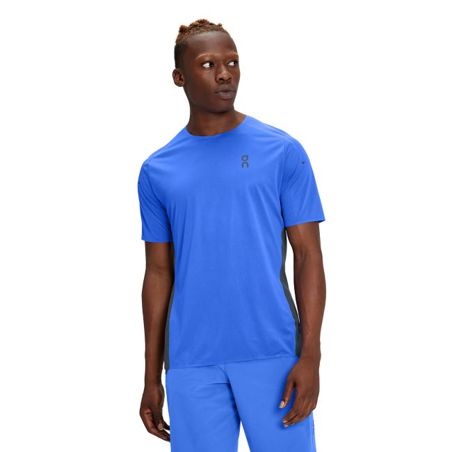 On Cloud - tricou maneca scurta pentru barbati Performance-T shirt - albastru cobalt negru