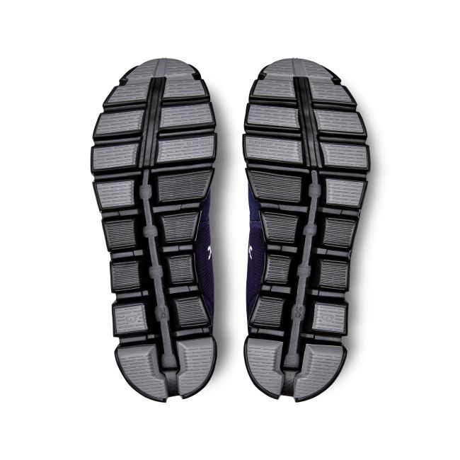 On Cloud 5 Waterproof - pantofi alergare pentru barbati - albastru inchis nocturn negru
