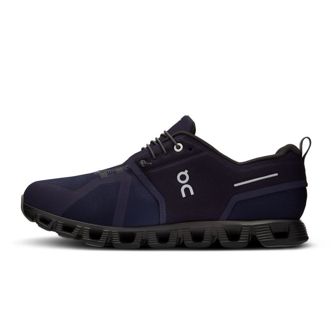On Cloud 5 Waterproof - pantofi alergare pentru barbati - albastru inchis nocturn negru