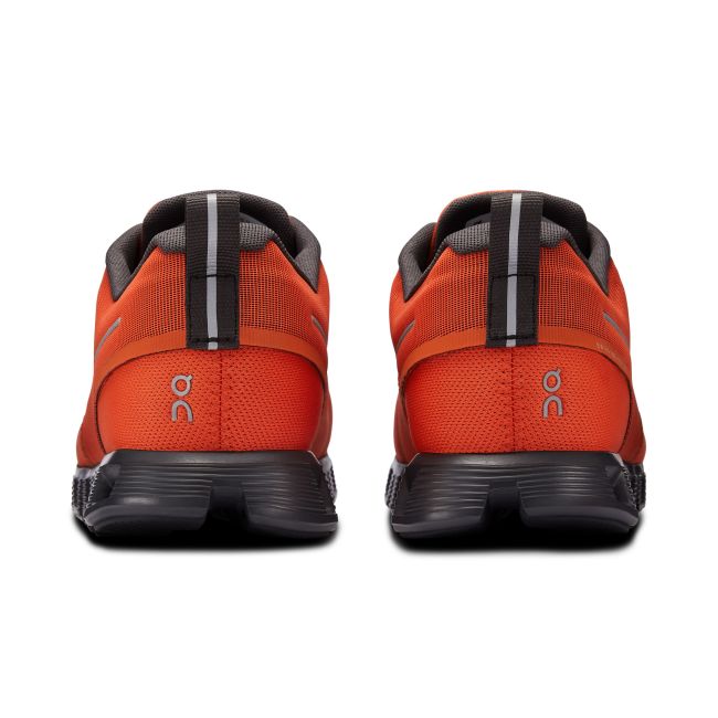 On Cloud 5 Waterproof - pantofi alergare pentru barbati - portocaliu flacara negru eclipsa