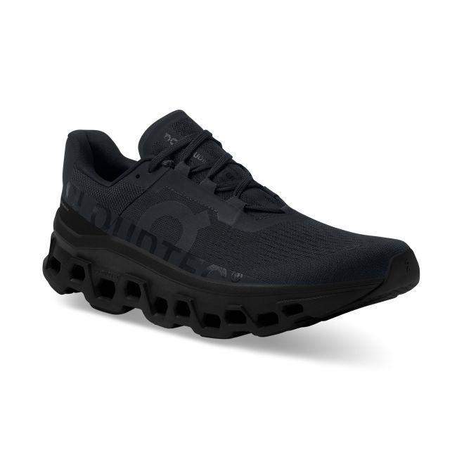 On Cloudmonster - pantofi alergare pentru barbati - negru complet