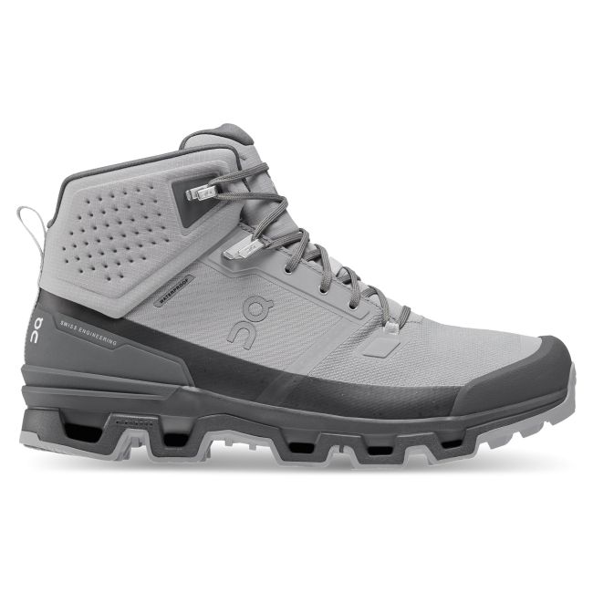 On Cloudrock 2 Waterproof - ghete sport pentru barbati - gri deschis aliaj gri inchis eclipsa