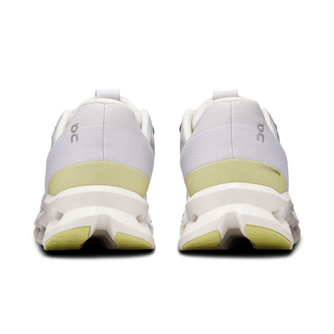 On Cloudsurfer - pantofi alergare pentru barbati - gri alb galben deschis