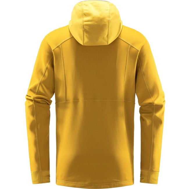Haglofs - Jacheta fleece barbati Betula Hood - galben frunze de toamna