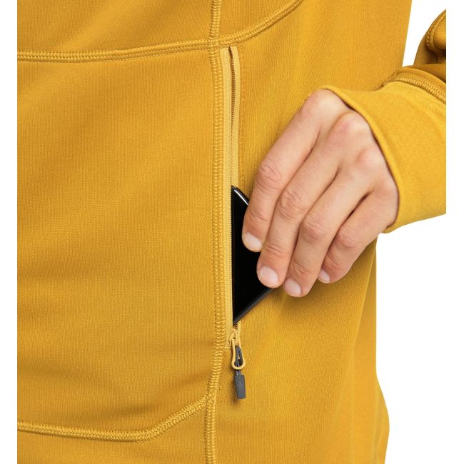 Haglofs - Jacheta fleece barbati Betula Hood - galben frunze de toamna