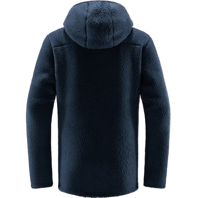 Haglofs - Jacheta groasa fleece barbati Pile Hood - albastru inchis