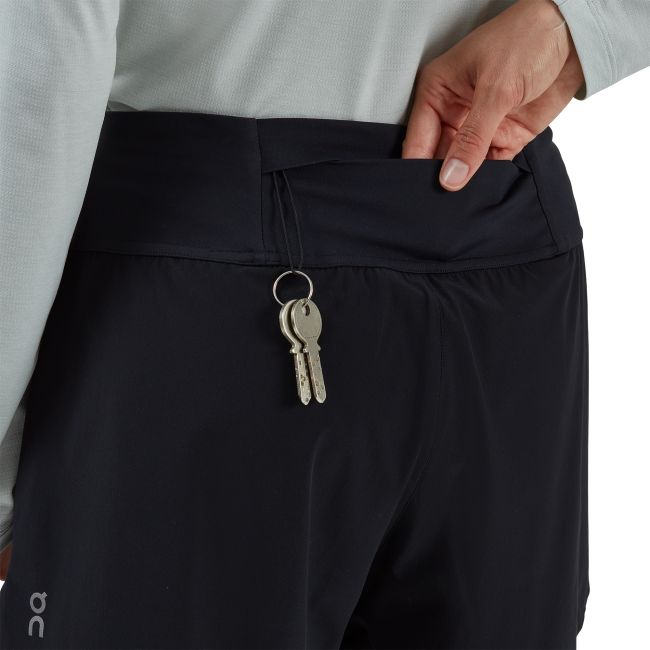 On Cloud - pantaloni scurti pentru femei Running Shorts - negru