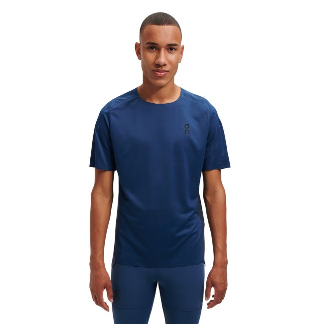 On Cloud - tricou maneca scurta pentru barbati Performance-T shirt - albastru denim
