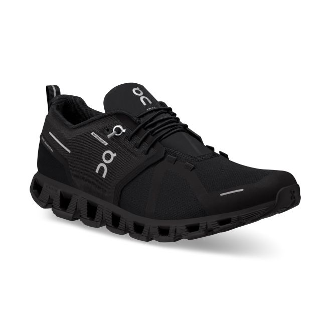 On Cloud 5 Waterproof - pantofi alergare pentru barbati - negru integral