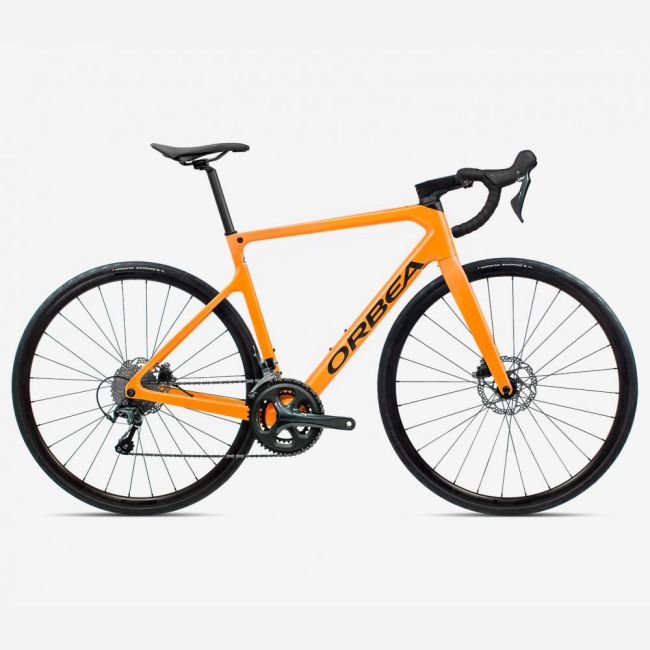 Orbea bicicleta sosea Orca M30 - portocaliu-negru