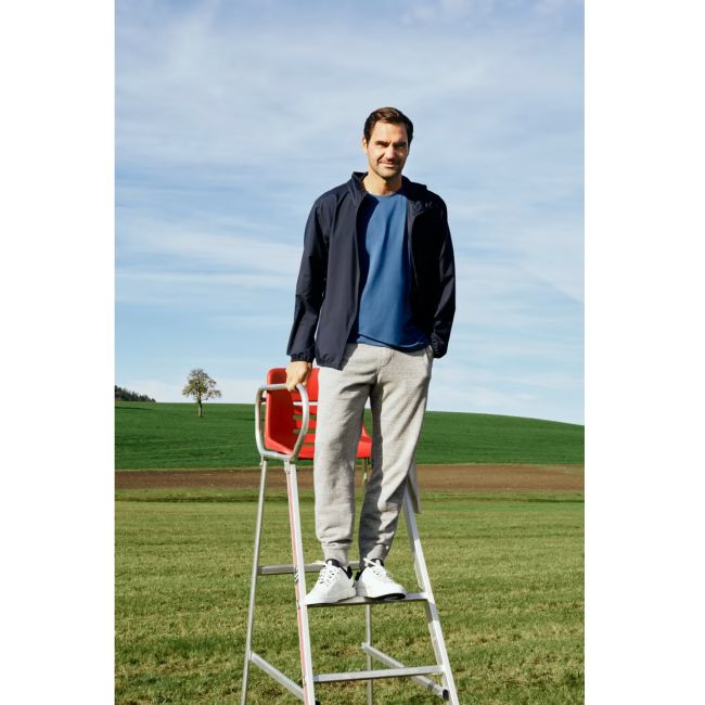 On Cloud THE ROGER Advantage - pantofi alergare pentru femei - alb albastru deschis furtuna