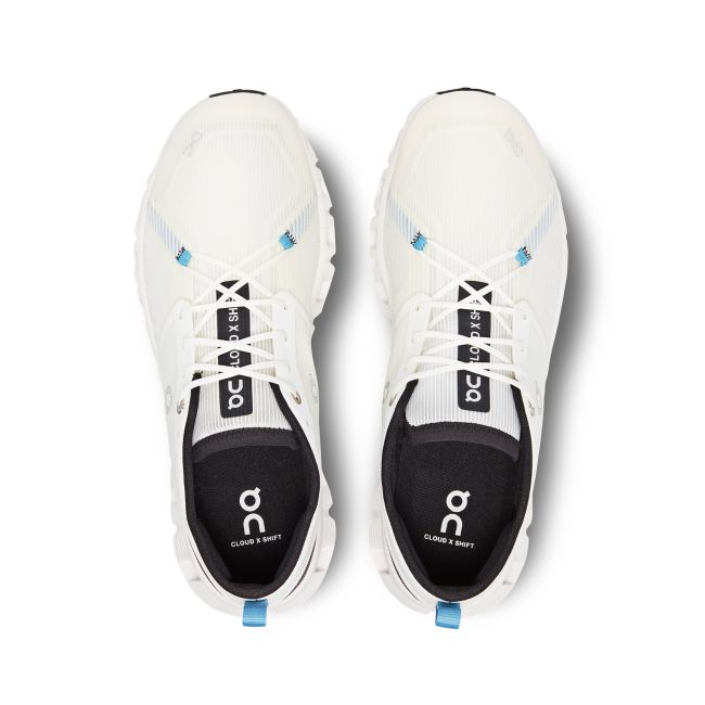On Cloud X 3 Shift - pantofi alergare pentru barbati - alb nevopsit negru