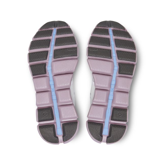 On Cloud X 3 Shift - pantofi alergare pentru femei - alb nevopsit gri deschis mov negru