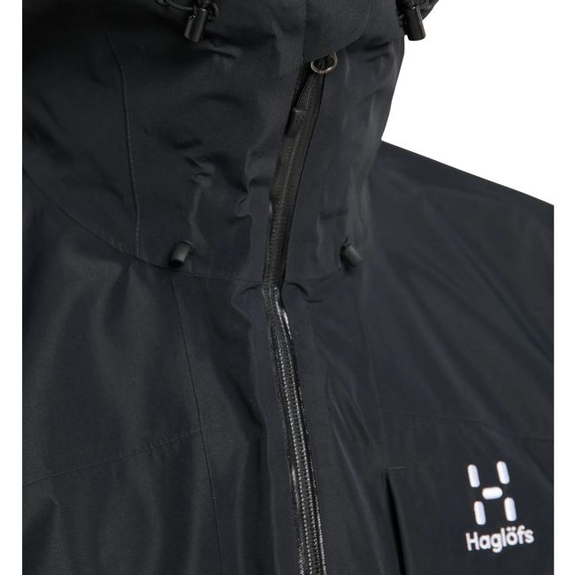 Haglofs - Jacheta iarna barbati puf si Gore-Tex, Alv 3-in-1 Down GTX - negru real