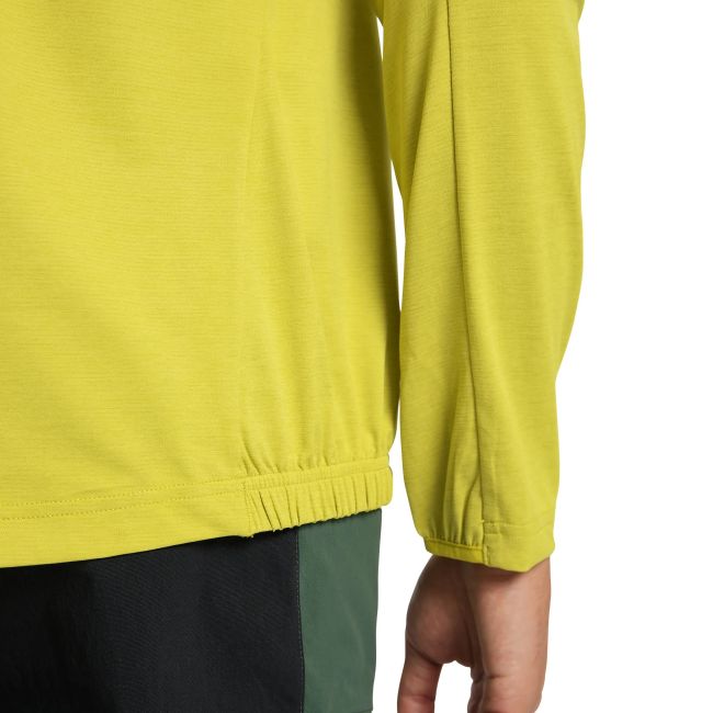 Haglofs - Jacheta subtire barbati Mirre Mid jacket - galben fluo aurora negru