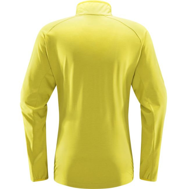 Haglofs - Jacheta subtire barbati Mirre Mid jacket - galben fluo aurora negru