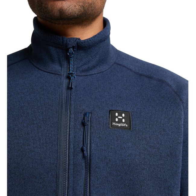 Haglofs - Jacheta subtire fleece barbati Risberg - albastru inchis montan