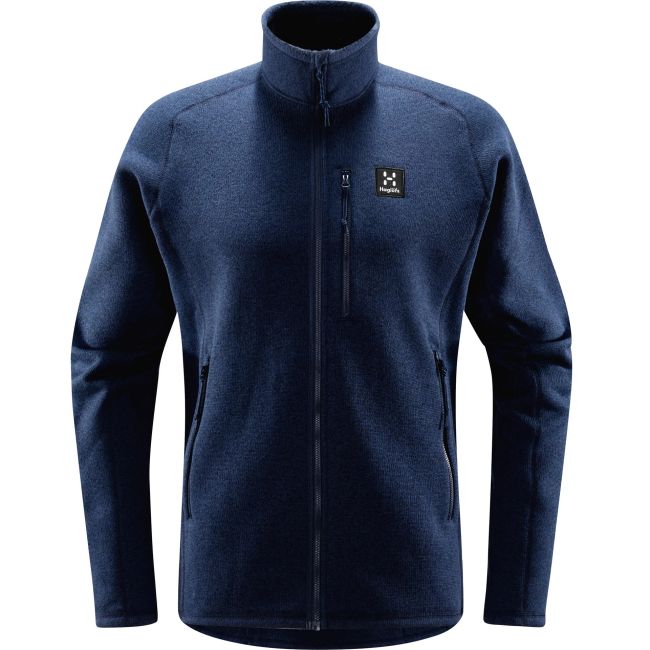 Haglofs - Jacheta subtire fleece barbati Risberg - albastru inchis montan