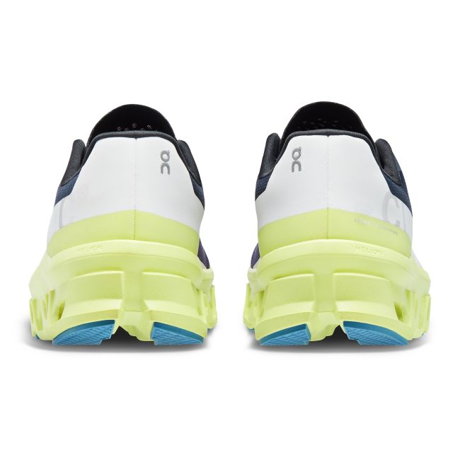 On Cloudmonster - pantofi alergare pentru barbati - bleumarin alb galben camp gri deschis