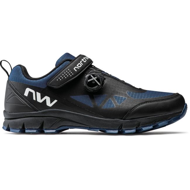 Northwave Corsair - pantofi pentru ciclism MTB All Mountain - negru albastru inchis