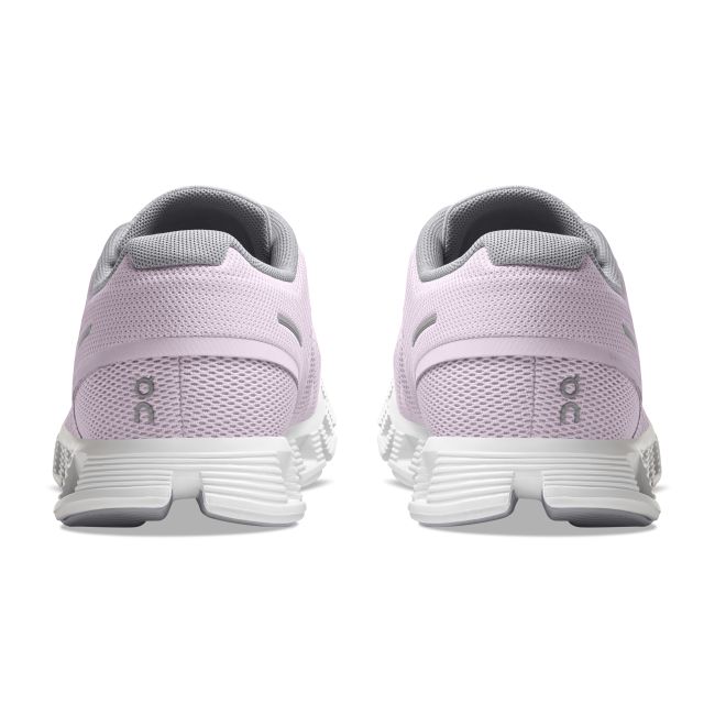 On Cloud 5 - pantofi sport pentru femei - mov deschis lily gri alb
