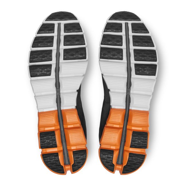 On CloudFlow - pantofi sport pentru barbati - negru portocaliu Turmeric