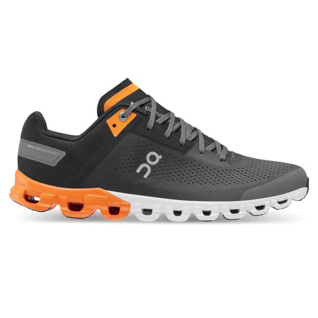 On CloudFlow - pantofi sport pentru barbati - negru portocaliu Turmeric