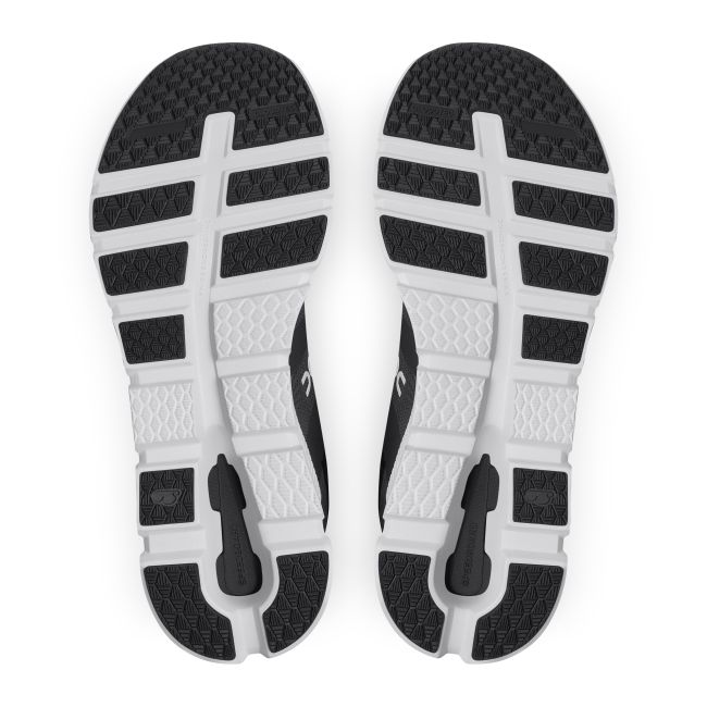 On Cloudrunner - pantofi alergare pentru barbati - negru alb