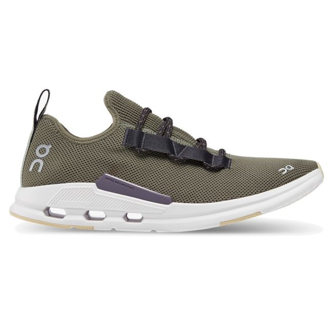 On Cloudeasy - pantofi sport pentru barbati - verde maslina negru alb