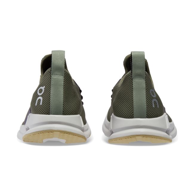 On Cloudeasy - pantofi sport pentru barbati - verde maslina negru alb