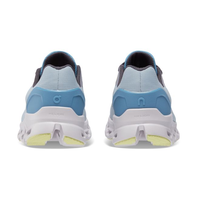 On Cloudstratus - pantofi alergare pentru femei - albastru deschis Chambray gri lavanda alb