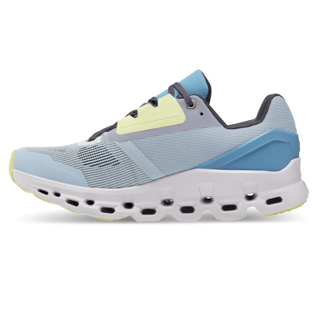 On Cloudstratus - pantofi alergare pentru femei - albastru deschis Chambray gri lavanda alb