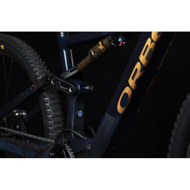 Orbea Rise M-LTD - bicicleta electrica full suspension 29" carbon - alb-verde