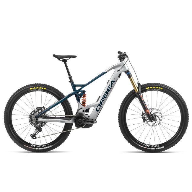 Orbea Wild FS M-LTD - bicicleta electrica full suspension 29" carbon - alba