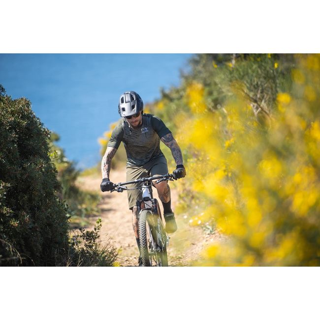 Northwave - Tricou ciclism pentru barbati maneca scurta Bomb jersey - verde padure gri