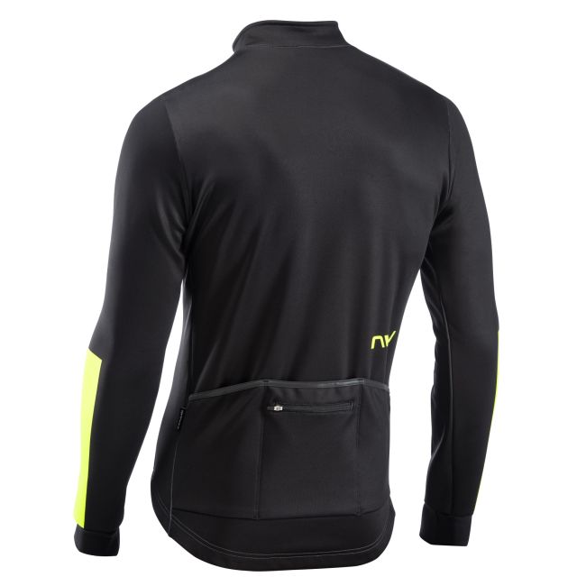 Northwave - jacheta ciclism pentru barbati iarna sau vreme rece Blade 2 Total Protection - gri inchis galben fluo