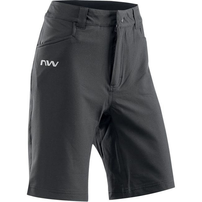 Northwave - pantaloni ciclism largi pentru femei escape wmn baggy pants - negru
