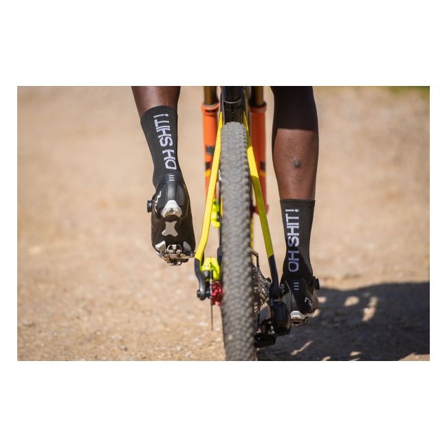 Northwave - sosete ciclism oh shit socks - negru alb